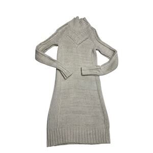 MODA International Chunky Knit Sweater Dress SZ SM